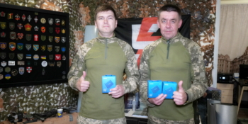 Замість святкування – допомога фронту! Редакція «Ворскли» передала військовим колегам кошти, зібрані на ювілей газети