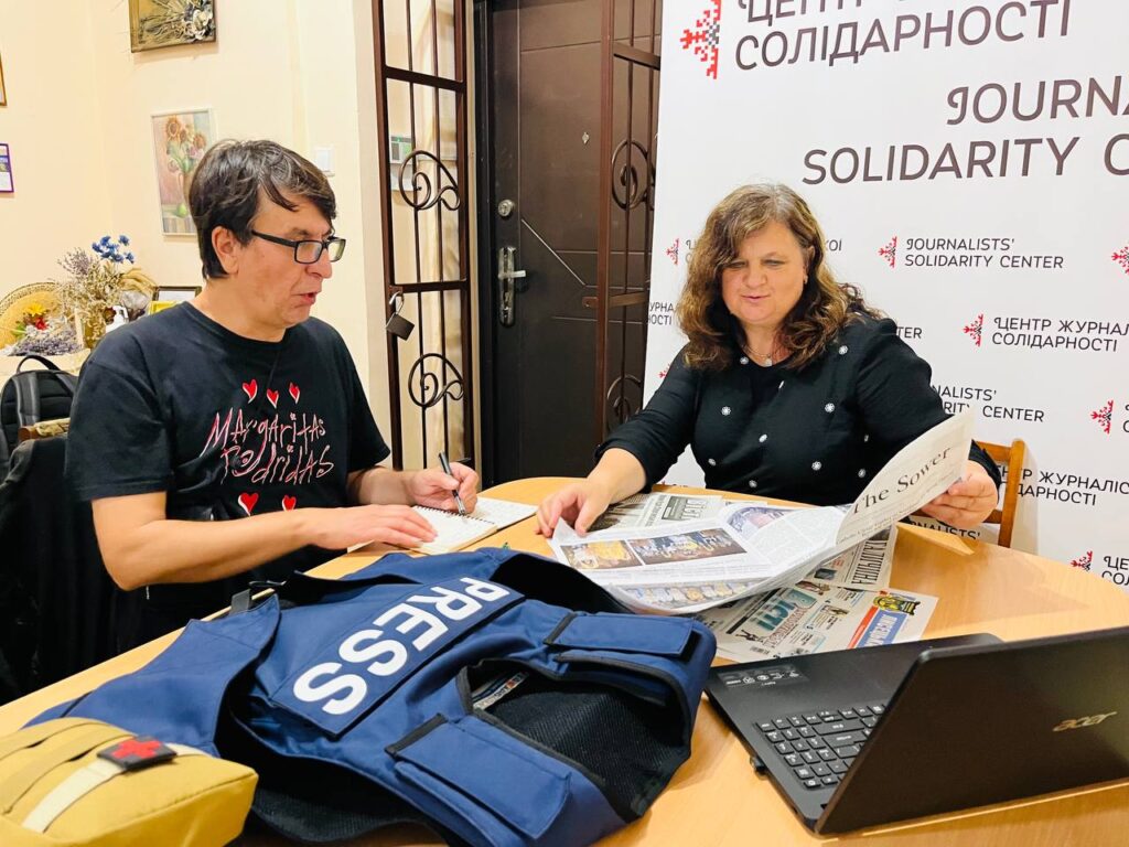 «Ми, журналісти, можемо бути містками між країнами заради підтримки та солідарності», – медійник зі Словаччини Мішель Франк
