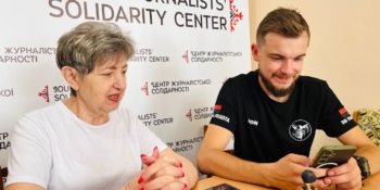 Медійник, а нині військовий Андрій Соломка: «Івано-Франківський Центр журналістської солідарності – це потрібний простір для роботи, обміну досвідом та взаємопідтримки»