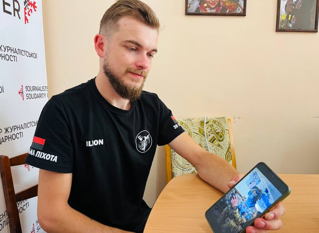 Медійник, а нині військовий Андрій Соломка: «Івано-Франківський Центр журналістської солідарності – це потрібний простір для роботи, обміну досвідом та взаємопідтримки» 1
