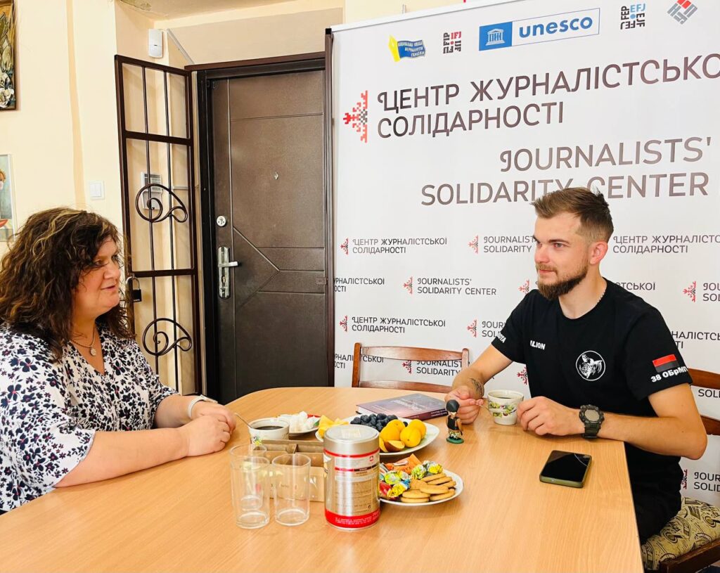 Медійник, а нині військовий Андрій Соломка: «Івано-Франківський Центр журналістської солідарності – це потрібний простір для роботи, обміну досвідом та взаємопідтримки» 2