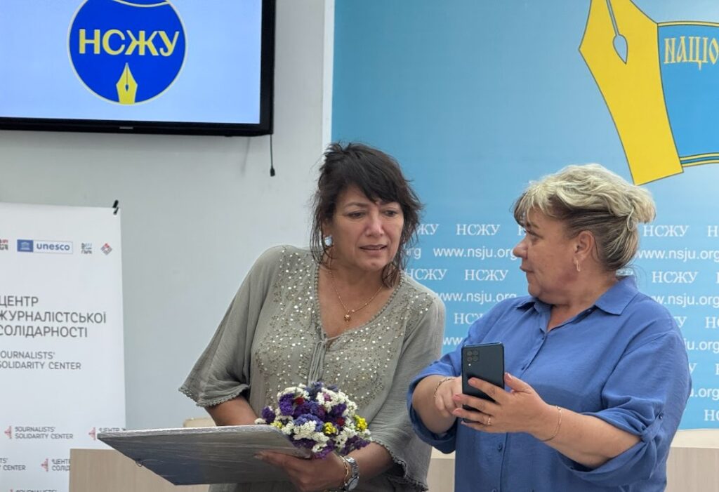 Історії прифронтових журналістів мають бути почуті: візит виконавчої директорки Free Press Unlimited Рут Кроненбург до НСЖУ 23 Історії прифронтових журналістів мають бути почуті: візит виконавчої директорки Free Press Unlimited Рут Кроненбург до НСЖУ 6