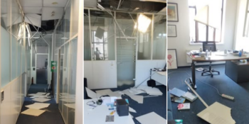 Нічна атака росіян: пошкоджено редакційні офіси «Української правди» і «Межівського меридіану» 24 Нічна атака росіян: пошкоджено редакційні офіси «Української правди» і «Межівського меридіану»