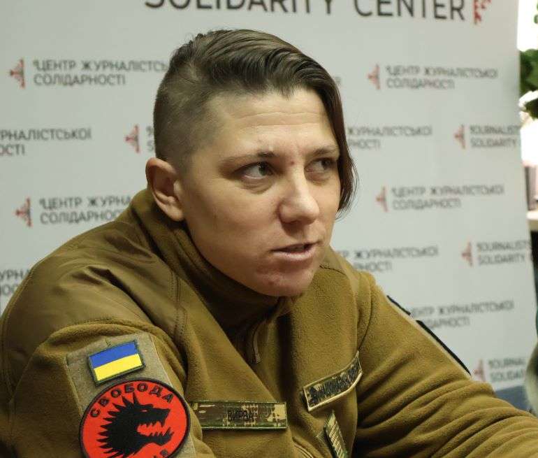 Журналістка-воїн Олександра Давиденко: «Я дуже хочу здобути перемогу, хочу дожити до перемоги, щоб говорити і працювати за тих, хто не дійшов…» 1
