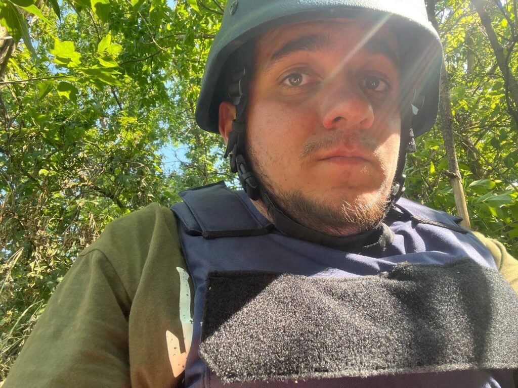«Ми фіксуємо події, які важливі для соціальної пам’яті», – воєнкор «24 Каналу» Іван Магуряк
