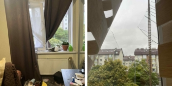 Квартира журналістки Альони Мельник постраждала від ракетного удару в селі під Києвом