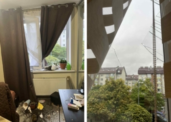 Квартира журналістки Альони Мельник постраждала від ракетного удару в селі під Києвом