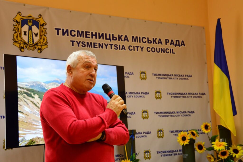 «У горах моє серце…» – Івано-Франківський Центр журналістської солідарності долучився до відкриття фотовиставки колеги-спілчанина