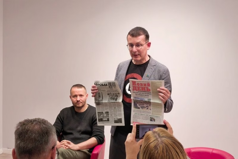 «Ми з 2020 року відчуваємо ваш біль». Сергій Томіленко зустрівся з білоруськими журналістами у Вільнюсі 1