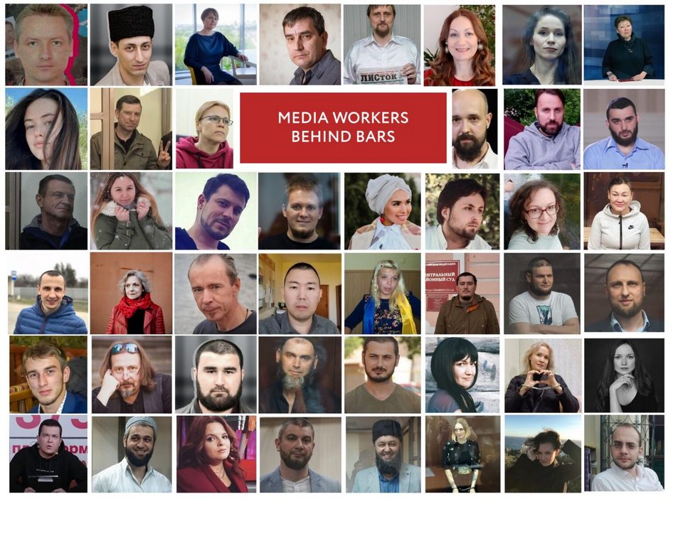 Понад 100 медійників за ґратами в Росії та Білорусі, – Justice for Journalists 17 Понад 100 медійників за ґратами в Росії та Білорусі, – Justice for Journalists