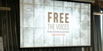 «Звільнити слово»: у Києві презентували стрічку про українських полонених журналістів 22 «Звільнити слово»: у Києві презентували стрічку про українських полонених журналістів