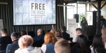 «Звільнити слово»: у Києві презентували стрічку про українських полонених журналістів 23 «Звільнити слово»: у Києві презентували стрічку про українських полонених журналістів