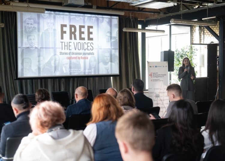 «Звільнити слово»: у Києві презентували стрічку про українських полонених журналістів