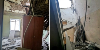 Внаслідок російського обстрілу пошкоджено будівлі «Суспільне Херсон»