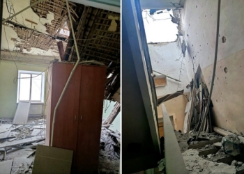 Внаслідок російського обстрілу пошкоджено будівлі «Суспільне Херсон»