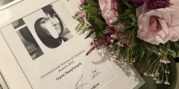 Кримська політув’язнена Ірина Данилович отримала премію “Історії беззаконня” у Чехії