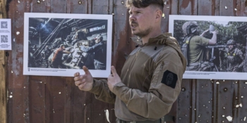 Пресофіцер Олег Петрасюк: «Збив дрон – реакція на небезпеку і результат тренувань» 19 Пресофіцер Олег Петрасюк: «Збив дрон – реакція на небезпеку і результат тренувань»