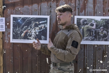 Пресофіцер Олег Петрасюк: «Збив дрон – реакція на небезпеку і результат тренувань»