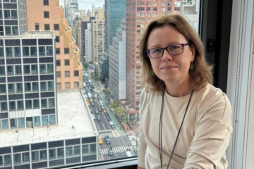 «Потрібен мир, але насамперед — справедливість», – перша секретар НСЖУ Ліна Кущ підсумувала тиждень зустрічей у Нью-Йорку