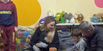 Хесонська журналістка Євгенія Вірлич про візит Джолі: «Це важливо для поширення правди про нас» 22 Хесонська журналістка Євгенія Вірлич про візит Джолі: «Це важливо для поширення правди про нас»