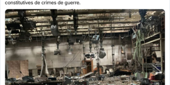 «Репортери без кордонів» засудили російську атаку на «Суспільне Дніпро» і телевежу як воєнний злочин 22 «Репортери без кордонів» засудили російську атаку на «Суспільне Дніпро» і телевежу як воєнний злочин