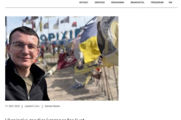 «Українські медіа борються за життя», – Danske Medier