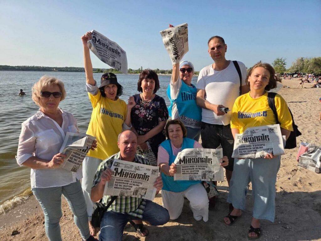 «Вечірній Миколаїв»: газета, що повернулася до читачів під час війни