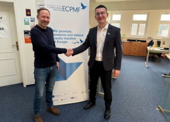«Ініціативи ECPMF в Україні забезпечили необхідний захист для колег, які працюють під надзвичайним тиском», – Сергій Томіленко в Лейпцигу