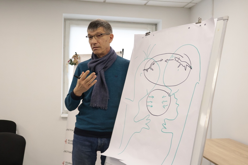 Від теорії конфліктів до спільних правил взаємодії: у Дніпрі журналісти вчилися створювати Кодекс редакції 22 Від теорії конфліктів до спільних правил взаємодії: у Дніпрі журналісти вчилися створювати Кодекс редакції 5