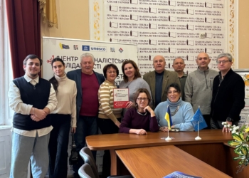 Обмін досвідом між регіональними спілчанськими організаціями: Ліна Кущ зустрілася з львівськими медійниками