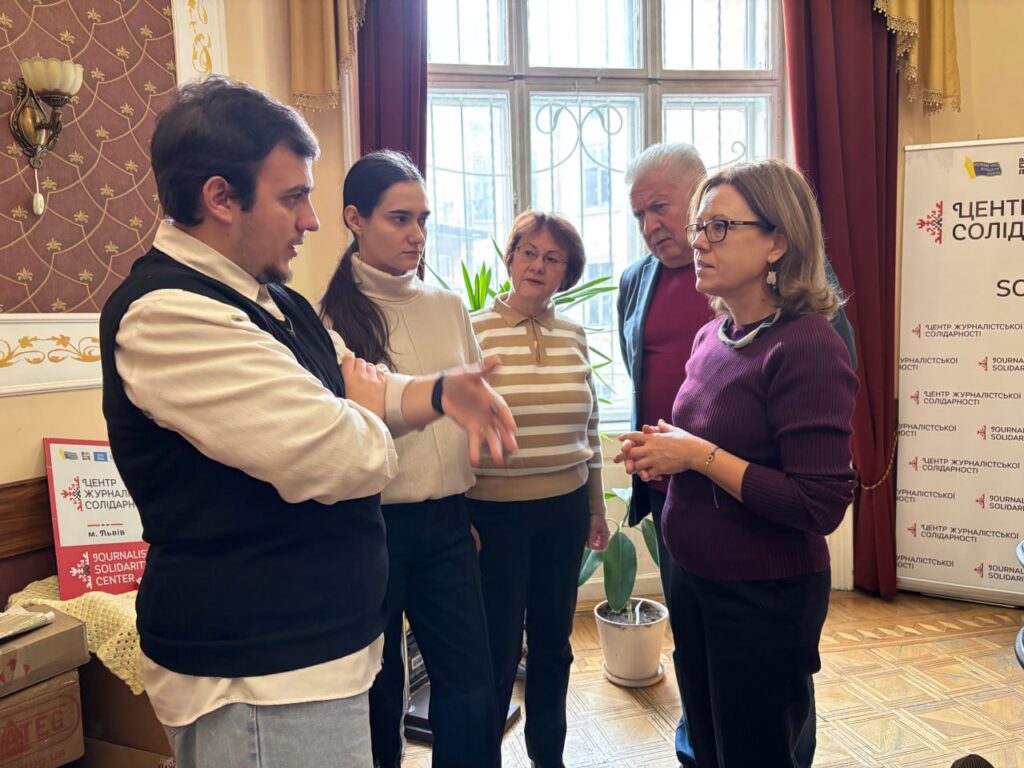 Обмін досвідом між регіональними спілчанськими організаціями: Ліна Кущ зустрілася з львівськими медійниками 4