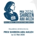 Оголошено прийом заявок на міжнародну премію Ширін Абу Аклех для жінок-журналісток
