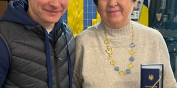 Медійниця, волонтерка і мисткиня Алла Шамрай мріє створити в Енергодарі Український дім