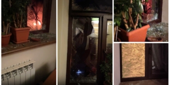 У Кривому Розі знову постраждала квартира медійника Максима Пономарьова