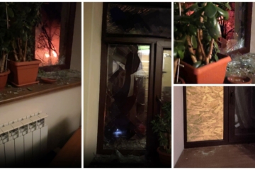 У Кривому Розі знову постраждала квартира медійника Максима Пономарьова