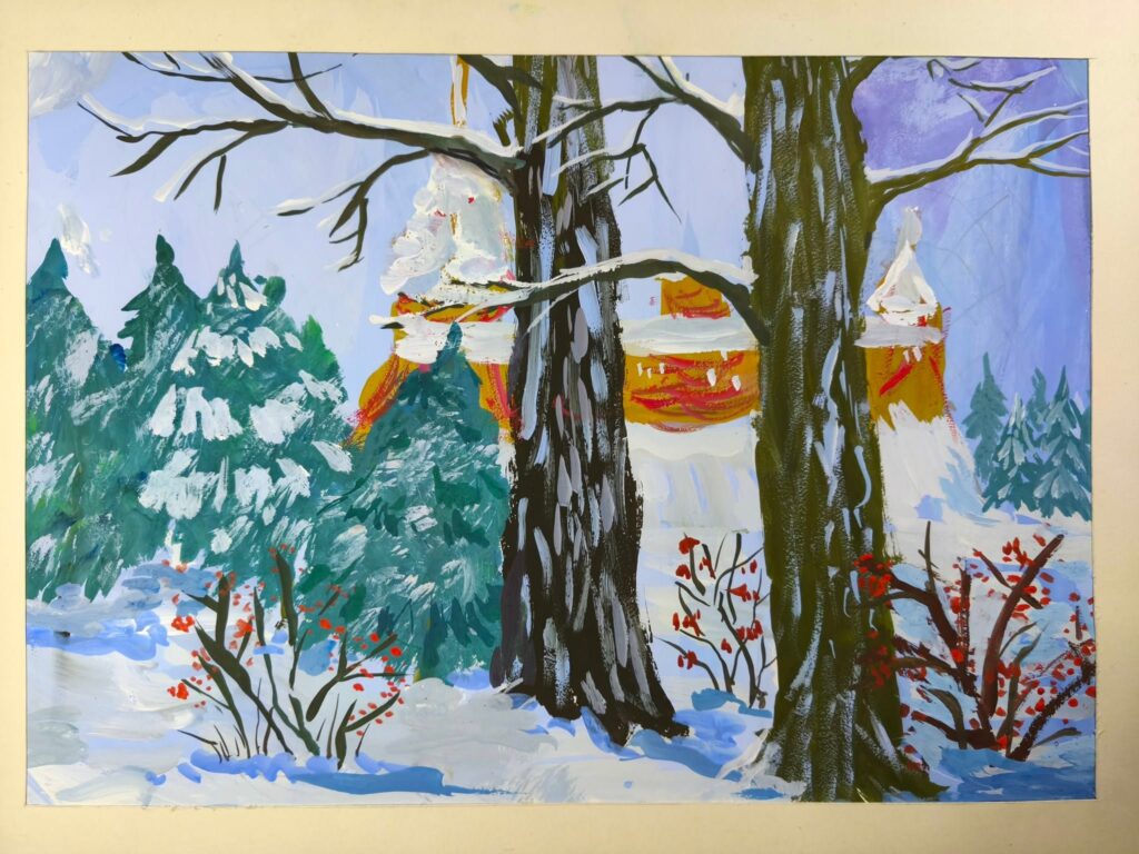 Понад 60 юних художників взяли участь у різдвяній акції черкаських спілчан 15