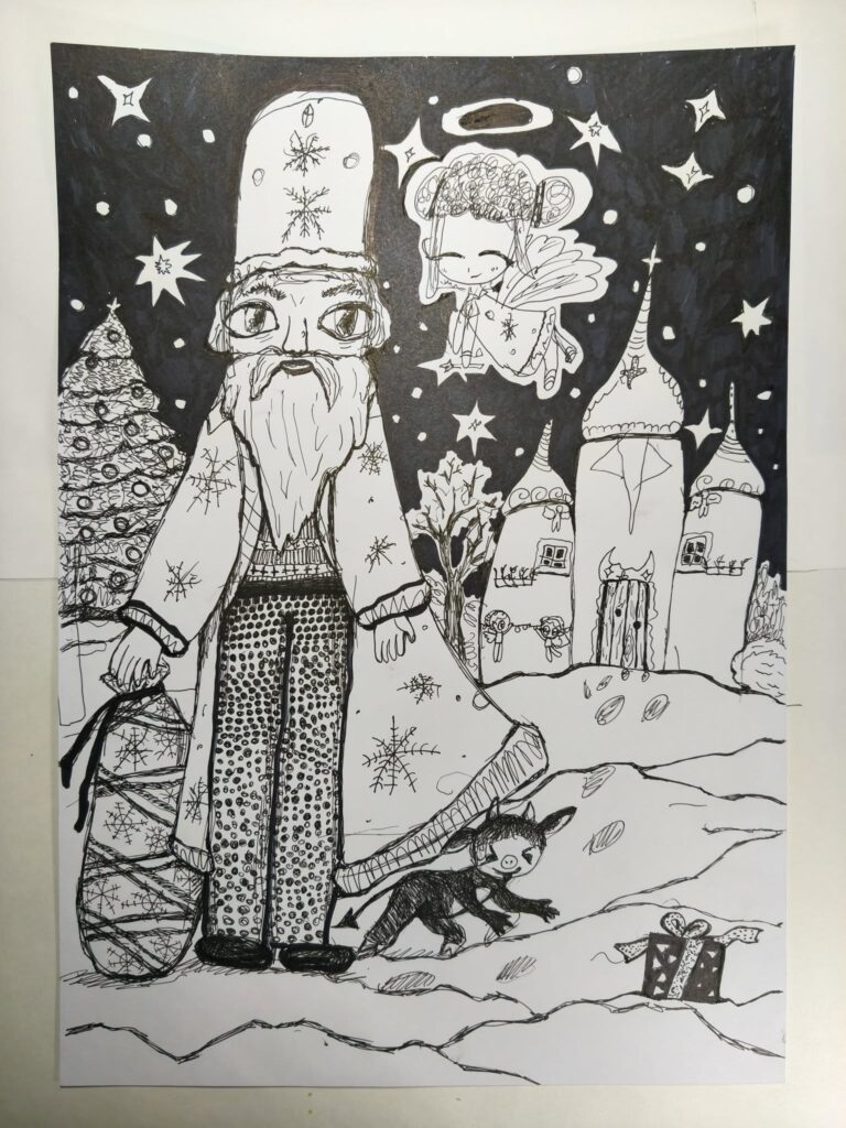 Понад 60 юних художників взяли участь у різдвяній акції черкаських спілчан 3