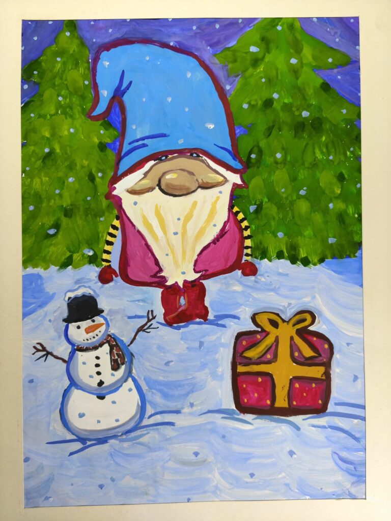 Понад 60 юних художників взяли участь у різдвяній акції черкаських спілчан 7