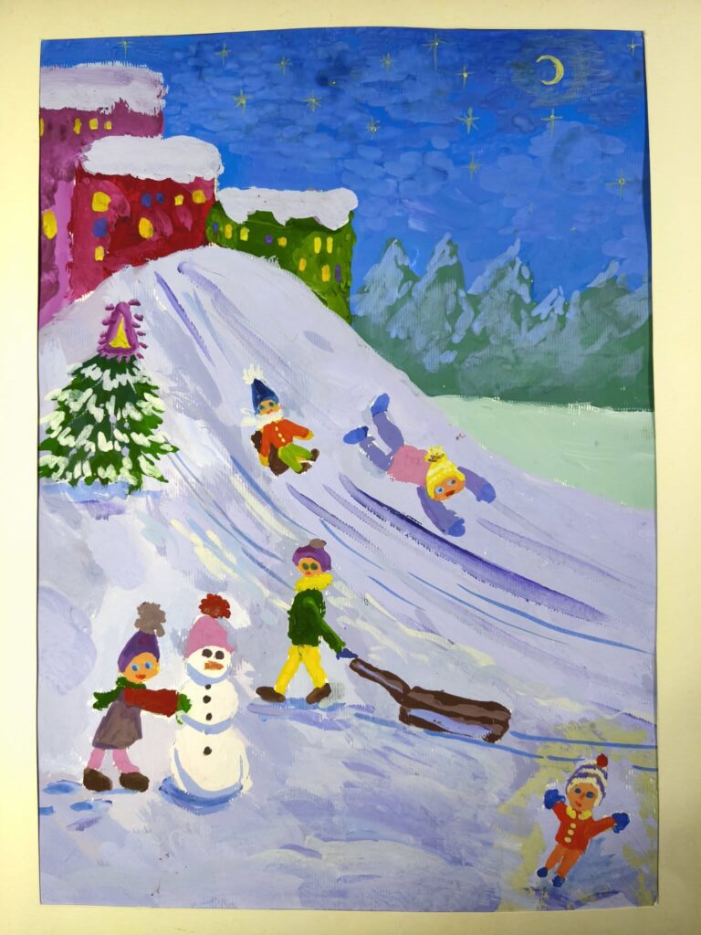 Понад 60 юних художників взяли участь у різдвяній акції черкаських спілчан 11