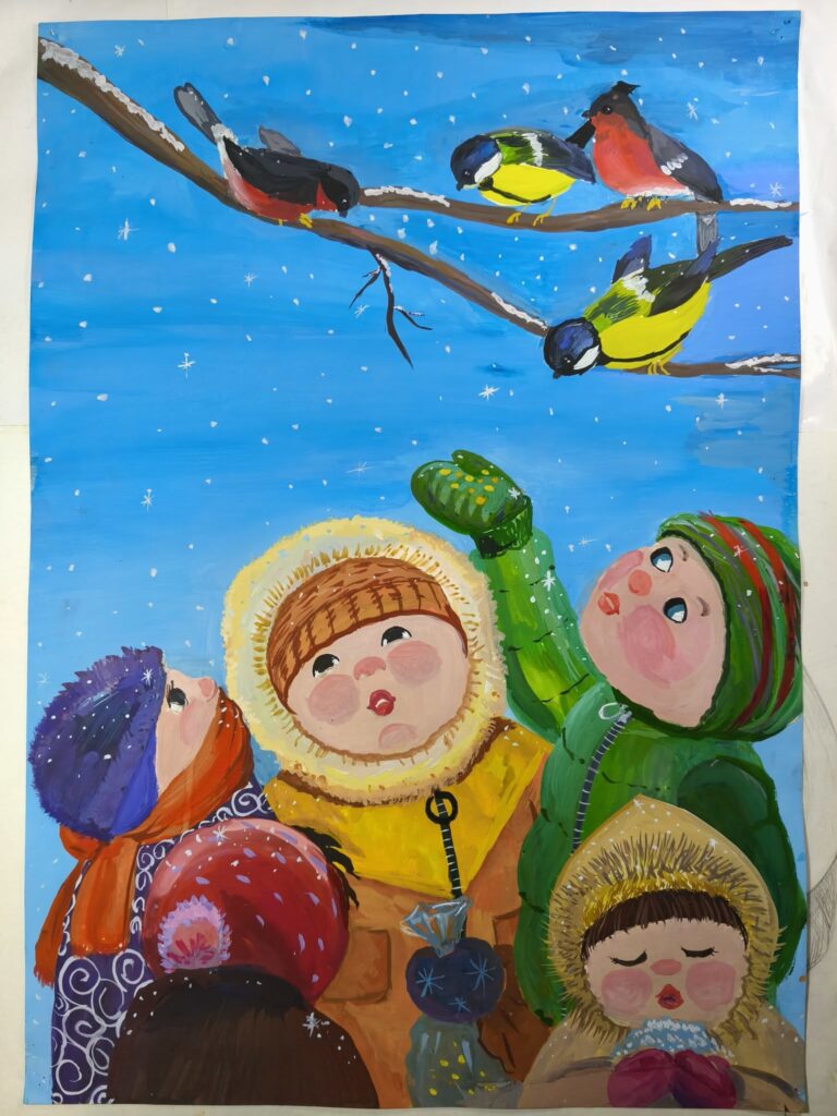 Понад 60 юних художників взяли участь у різдвяній акції черкаських спілчан 5