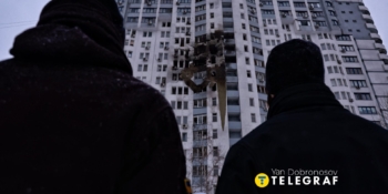 Ворог знову атакував Київ цієї ночі: фоторепортаж Яна Доброносова