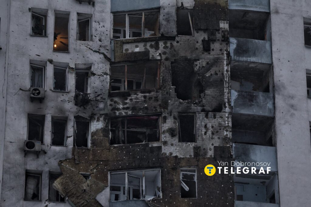 Ворог знову атакував Київ цієї ночі: фоторепортаж Яна Доброносова 5