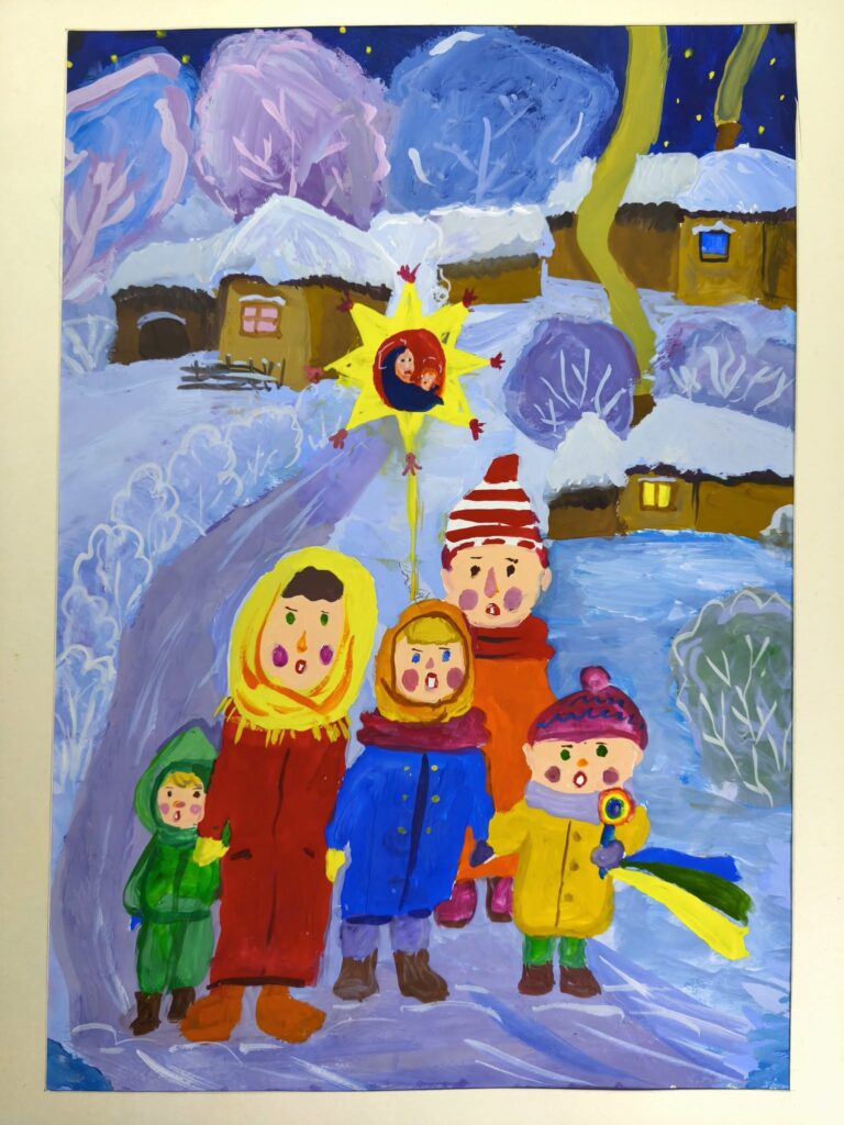 Понад 60 юних художників взяли участь у різдвяній акції черкаських спілчан 4