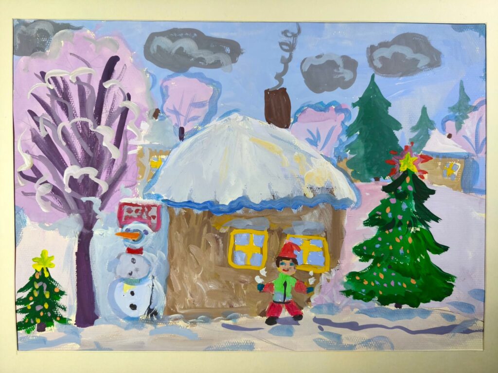 Понад 60 юних художників взяли участь у різдвяній акції черкаських спілчан 16