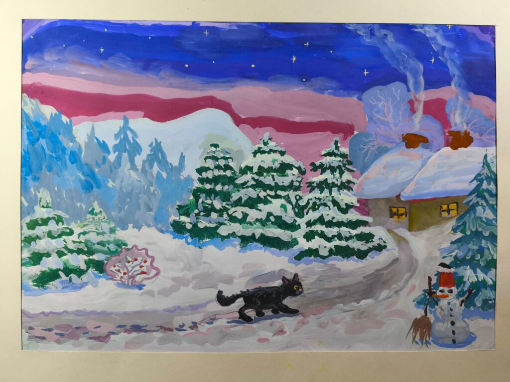 Понад 60 юних художників взяли участь у різдвяній акції черкаських спілчан 19