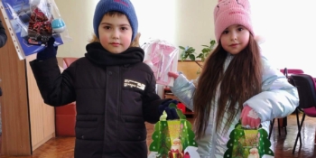 Понад 60 юних художників взяли участь у різдвяній акції черкаських спілчан