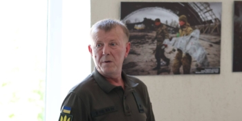 Повернення з війни: луцька журналістська спільнота зустріла Володимира Данилюка