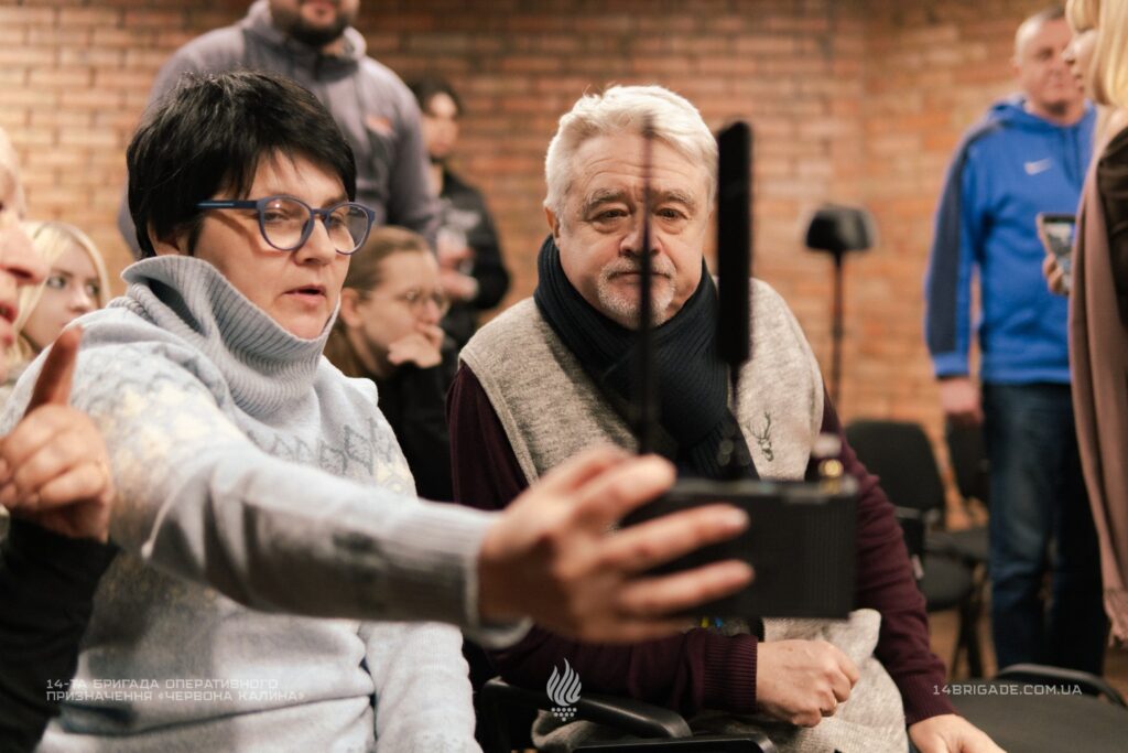 «Протокол: НЕБО». Військові бригади «Червона Калина» провели тактичний вишкіл для журналістів 4