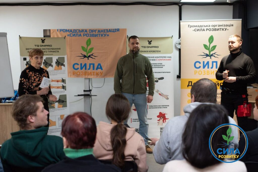 Тренінг з тактичної медицини: як журналісти Запоріжжя готуються до екстремальних ситуацій