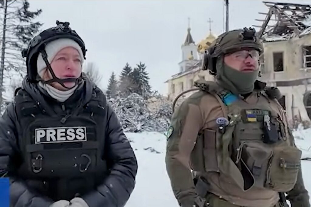 «Одна секунда вирішила все»: латвійська журналістка Одіта Кренберга – про атаку дрона під час роботи на передовій в Україні 1